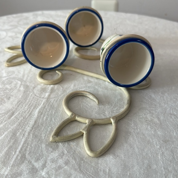 PartyLite P7768 Summer Vine Sconce 3 Votive Candle Tea light Holder - Picture 3 of 9